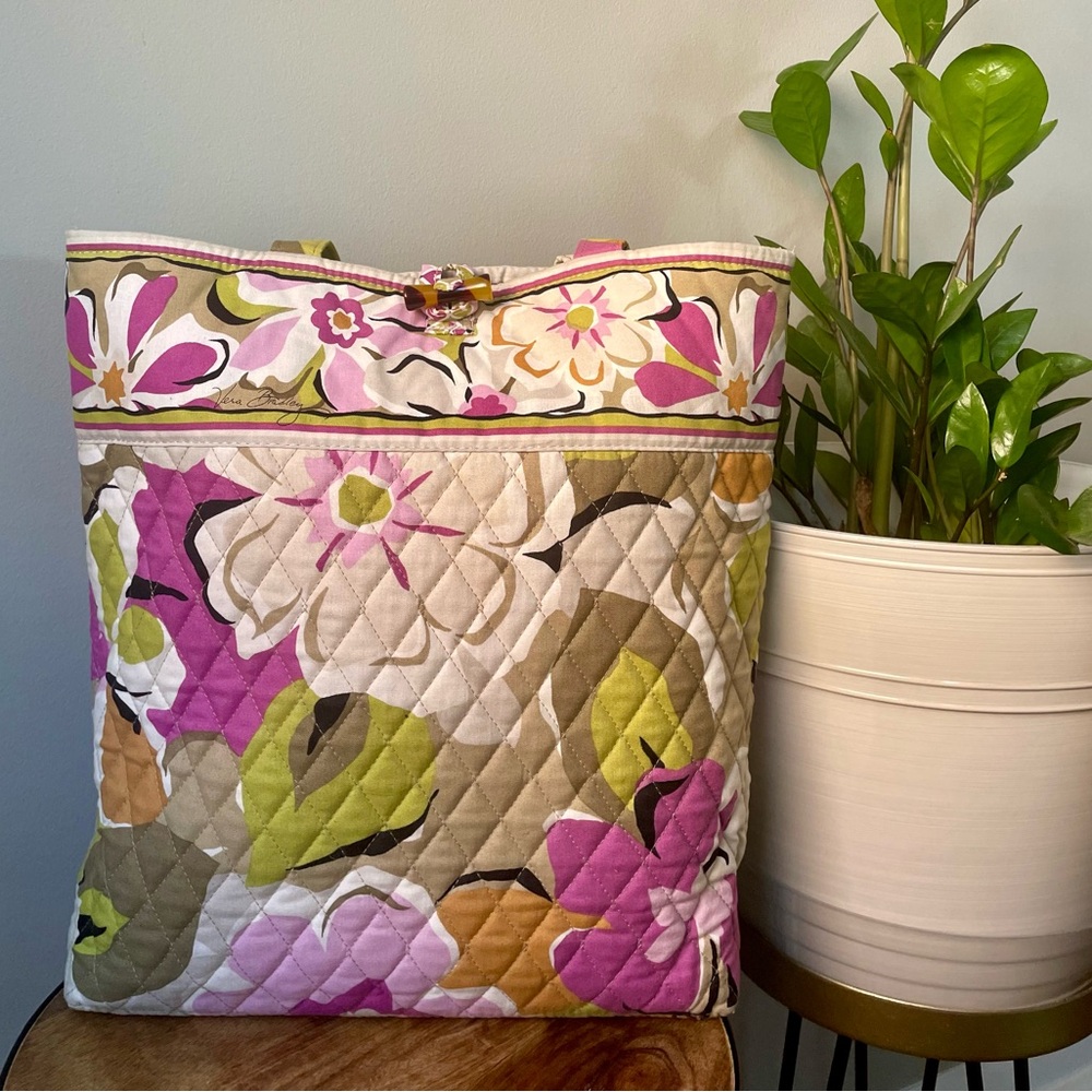 Vera Bradley Portobello Road Tote - Picture 2 of 12